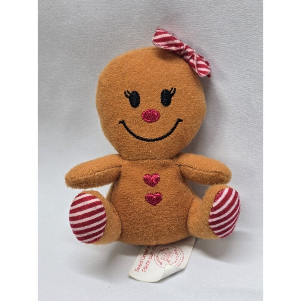 Mcdonald's 2013 Build A Bear Workshop #6 Sweet Gingerbread Girl Plush